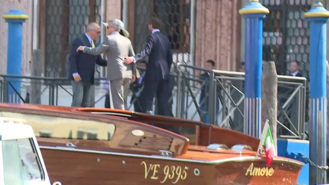 Mariage civil à Venise pour George Clooney et Amal Alamuddin
