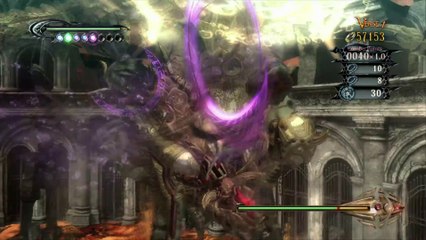 Bayonetta Chapter 4 (WiiU) Fortitudo boss fight