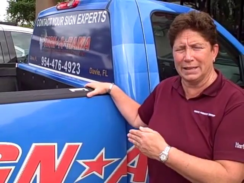 Eye-Catching Vehicle Wrap from Davie (FL) Signarama!