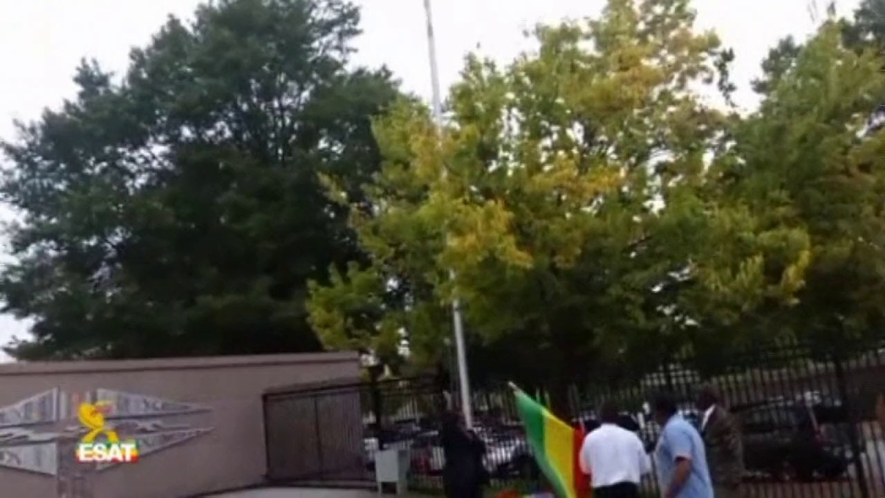 Man opens fire during Ethiopian Embassy protest in DC
