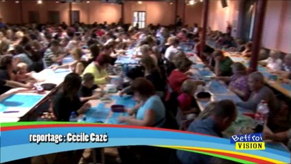 loto organisé par l'association de la commune libre du corbeau