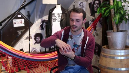 Jérôme Niel: "j'aime bien jouer les personnages de fou"