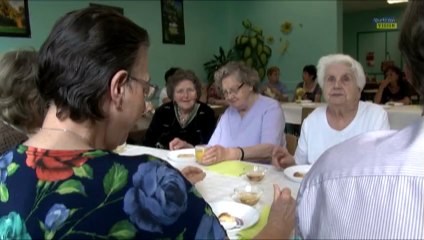 Visite des élus au club de l'age d'or