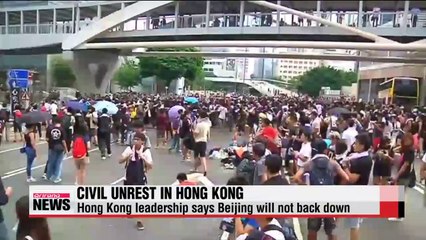 Tải video: Hong Kong protests continues for universal suffrage