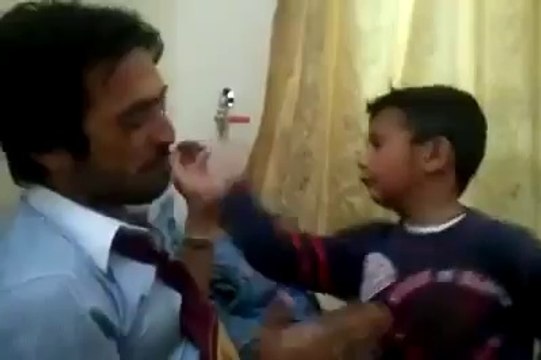 Slaps Competition Man vs Kid very funny