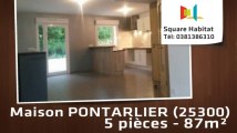 A vendre - Maison/villa - PONTARLIER (25300) - 5 pièces - 87m²