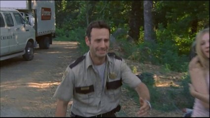 Carl dans The Walking dead