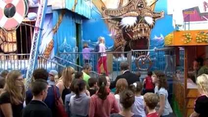 inauguration de la fête foraine 2014