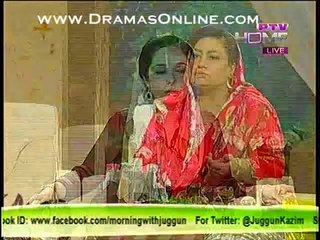 Mrs Nayyer Zikeria (Herbalist) in morning with juggan