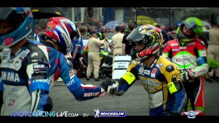 24 Heures Moto 2014 : le départ vu par Michelin