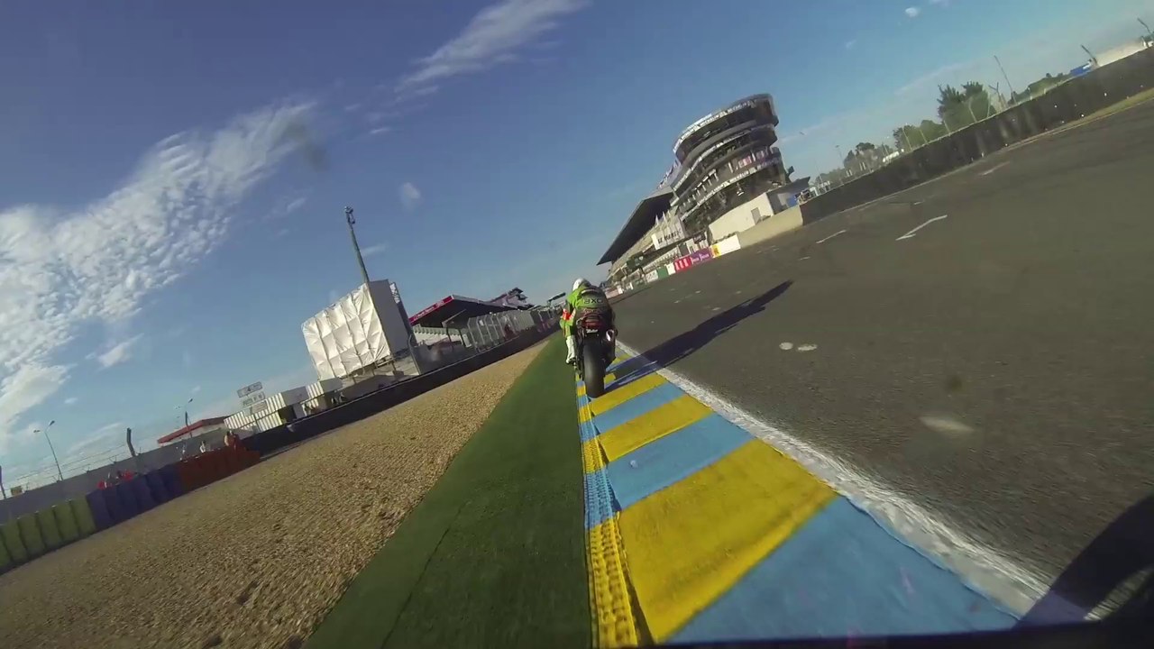 24 Heures Moto 2014 - Caméra embarquée à bord de la Yamaha du GMT94