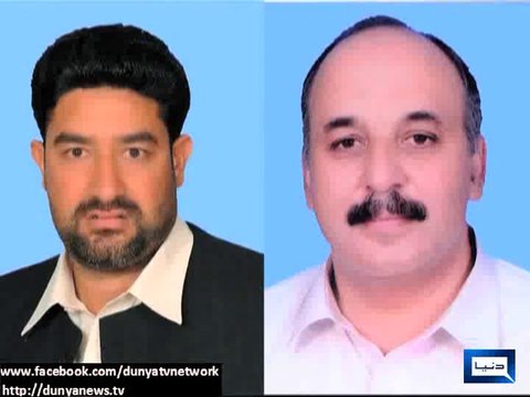 Dunya News - “Go Nawaz GO” slogan causes scuffle among PTI, PML-N