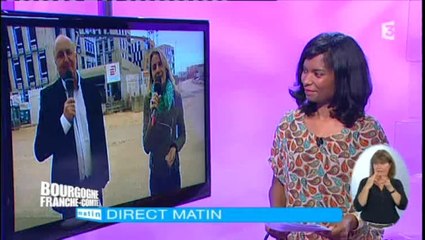 Direct Matin  à Dijon :  Les difficultés du BTP