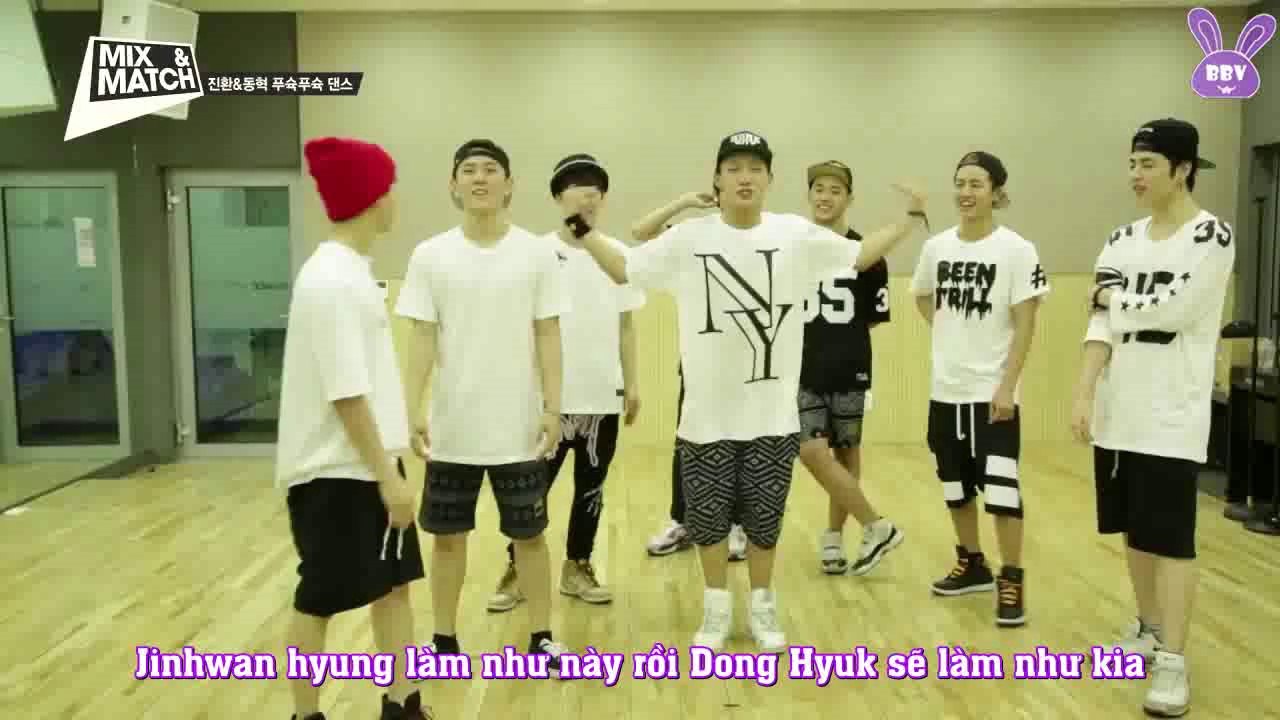 [BBV][Vietsub][UNRELEASED] MIX & MATCH - Jinhwan & Donghyuk Dancing Pusyuk pusyuk