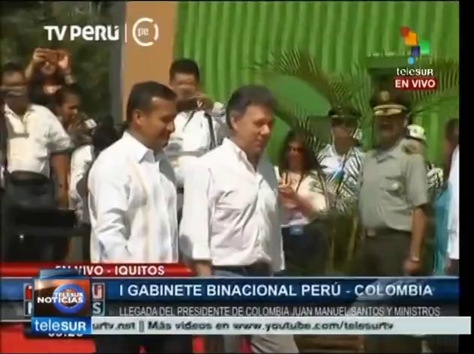 Inicia en frontera común I Gabinete Binacional Perú-Colombia