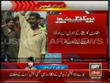 PMLN Supporters Protest Against PM Nawaz Sharif in His Own Constituency