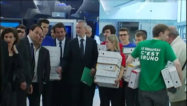 Présidence de l'UMP : Bruno Le Maire dépose ses parrainages