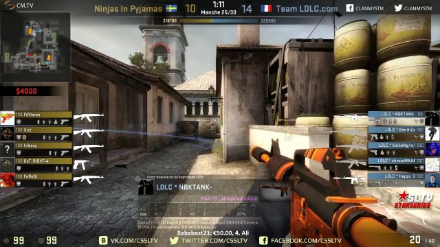 NiP vs LDLC CM.TV SLTV StarSeries XI Inferno-Cache