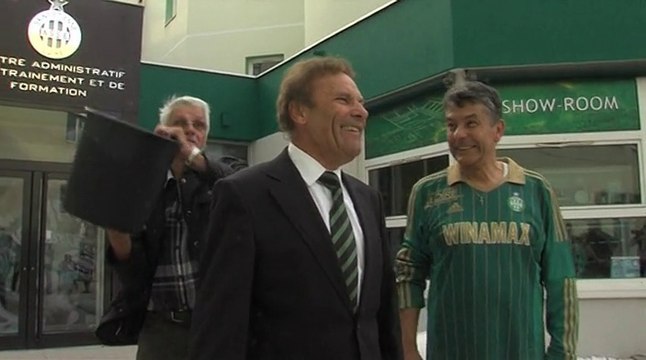 Roland Romeyer relève le défi «Ice Bucket Challenge »