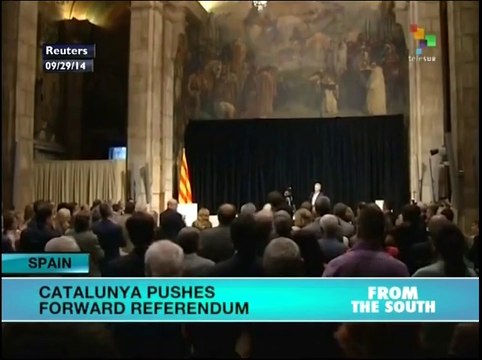 Catalans determined to push ahead with independence referendum