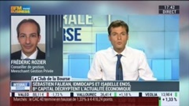 Le Club de la Bourse : Isabelle Enos, Sébastien Faijean et Frédéric Rozier - 30/09 2/2