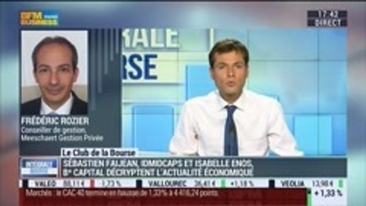 Le Club de la Bourse : Isabelle Enos, Sébastien Faijean et Frédéric Rozier - 30/09 2/2