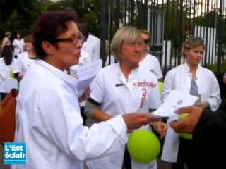 Les pharmaciens en grève dans la rue