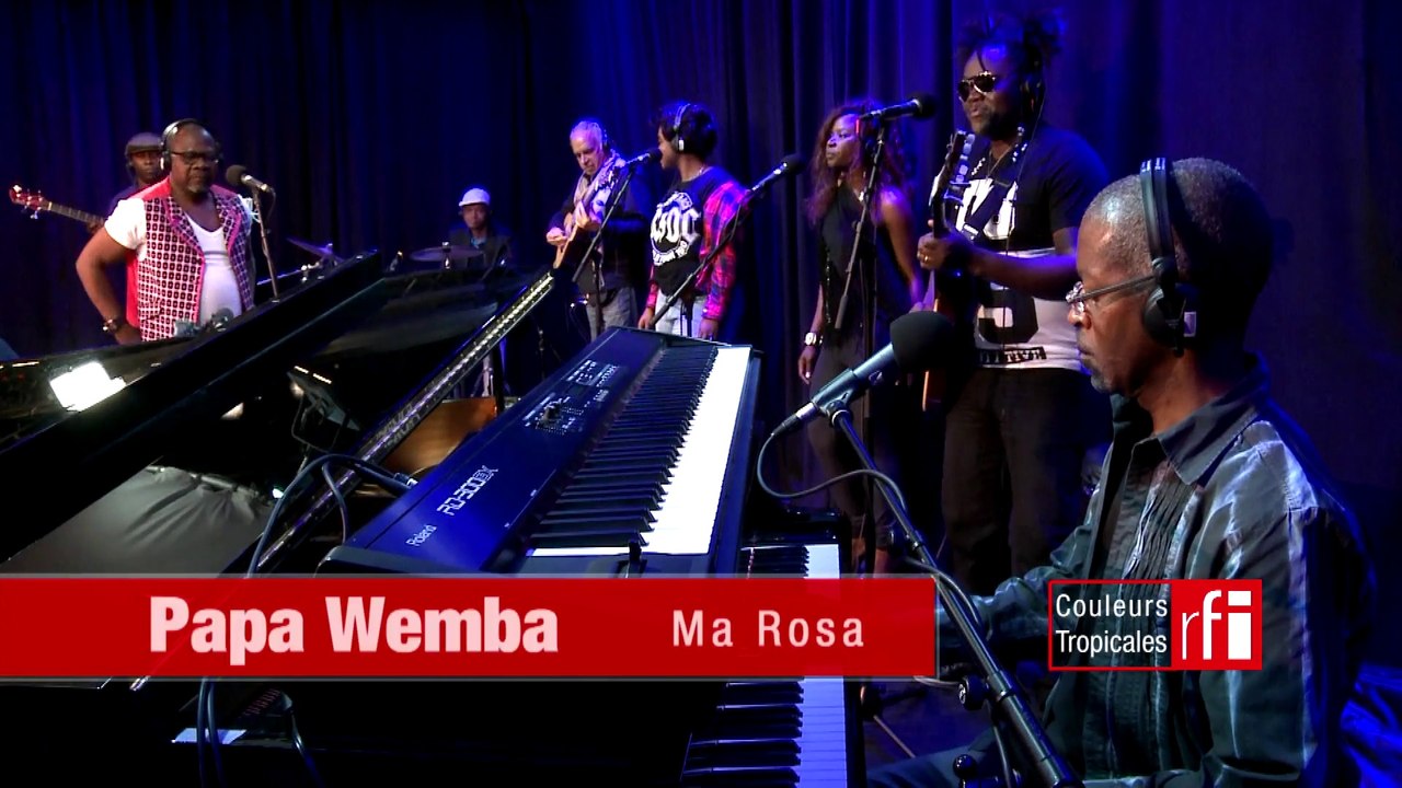 Rumba : Papa Wemba chante "Ma Rosa" dans Couleurs Tropicales sur #RFI