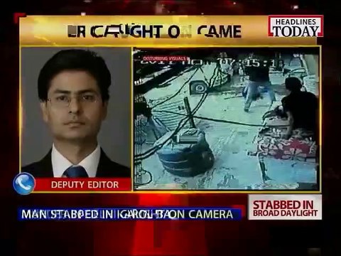 Brutal murder in Delhi's Karol Bagh caught on CCTV Cameras
