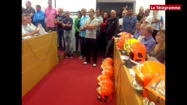 Lannion. Pompiers : intervention au conseil d’agglo