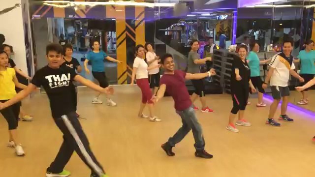 1234 Get On The Dance floor By ''Master Deepak'' held at We Fitness Society,bangkok,Thai