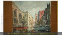 ASCOLI PICENO, SAN BENEDETTO DEL TRONTO   QUADRO INIZIO ANNI 70 OLIO SU TELA EURO 60