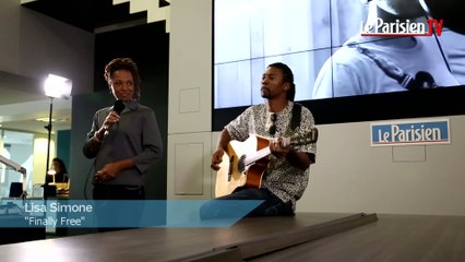Lisa Simone en live au Parisien : "Finally Free"