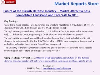 Defense Industry in Turkish - Growth Analysis to 2019
