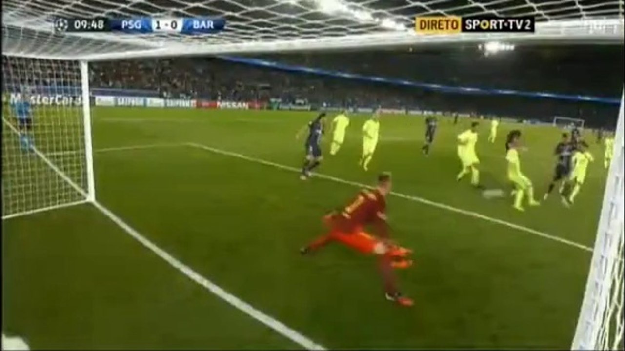Gol de David Luiz vs Barça @nogolipo