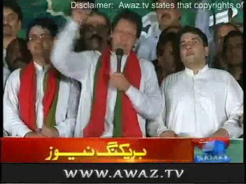 Lahore Jalsa was the biggest in the history of Pakistan where 7 to 11 lac people participated - Imran Khan