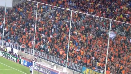 Oι πανηγυρισμοί στο γκολ του Άγιαξ