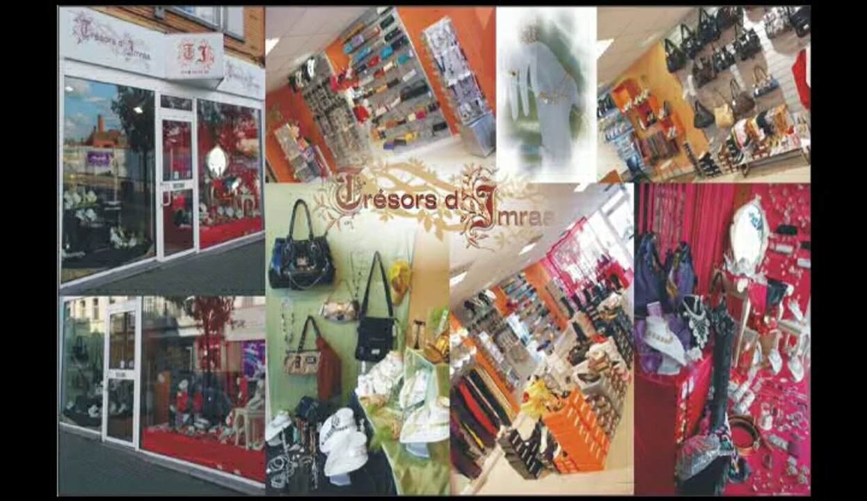 ADVERTISING magasin " TRESOR d' IMRAA "