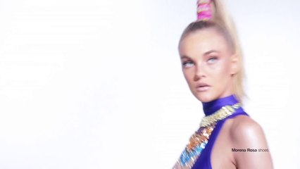 Caroline Trentini in Morena Rosa Shoes Verao 2013 Backstage HD