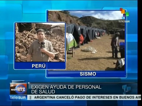 Perú: 100% de las viviendas de Misca fueron afectadas por el sismo