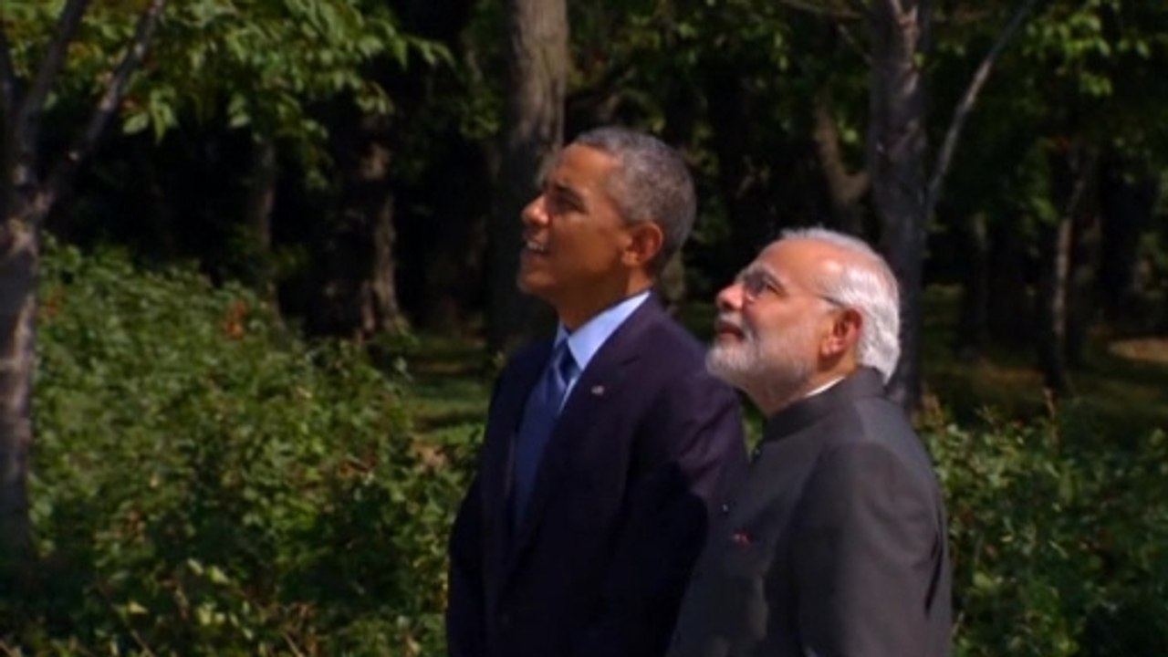 Once banned from U.S., Modi embraced by Washing...