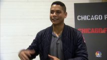 SVU, Chicago Fire, Chicago P.D. 3-Way Crossover Event - Charlie Barnett Interview