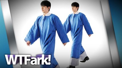 Japanese Guy Invents A Futon Mattress You Can Wear. Don't Worry, It Looks As Ridiculous As It Sounds.