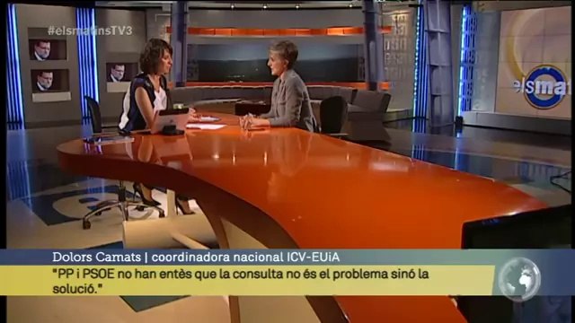 TV3 - Els Matins - Camats: Proposem un sí a la primera pregunta, com a trencament de la situació