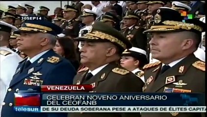 Venezuela celebra 9° aniversario del CEOFANB