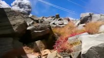 Hiker films as Japan's Mt Ontake erupts
