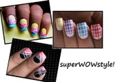 Super Quick Designs! ♦ Cute Nail Art Stripes ♦ How to Do Nail Designs Step By Step