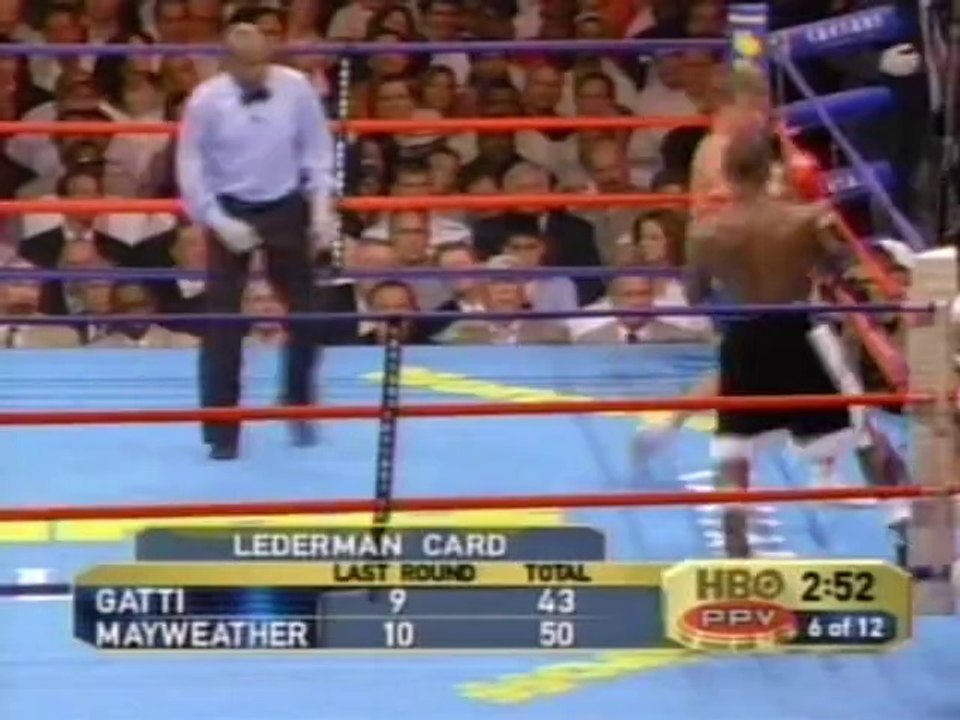 Floyd Mayweather Jr. vs. Arturo Gatti 25.06.2005