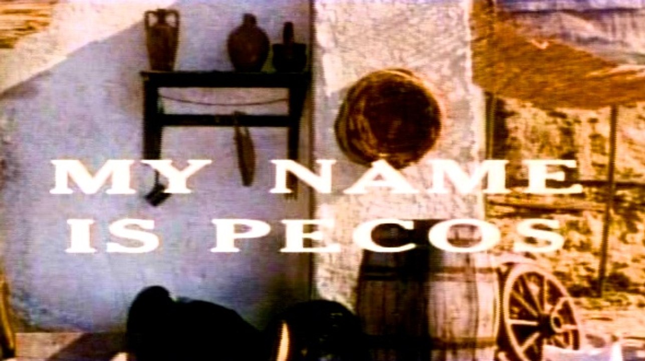My Name is Pecos (1967) Robert Woods, Pier Paolo Capponi, Lucia Modugno.  Spaghetti Western