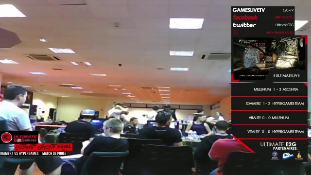 Ultimate Ghosts ESWC : iGamerz vs Hypergames et interview AzoX (poule)